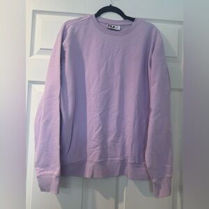 2/$20 FILA Women’s  Lavender Crewneck Sweatershirt